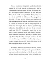 Quy luật khách quan của con người: Phát triển kinh tế là con đường duy nhất và là trọng tâm phần 3 doc