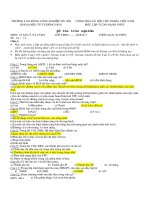 Trắc nghiệm Vi xử lý đề 11-20 potx