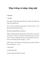 Mụn trứng cá nặng vùng mặt ppsx