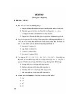 Tổng hợp đề thi thử môn Hóa 2011 : Đề số 03 pps