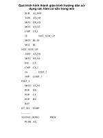 Quá trình hình thành giáo trình hướng dẫn sử dụng các hàm có sẵn trong win p1 pdf