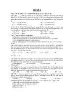 Đề thi thử Đại học- Cao đẳng - Trường THPT An Thới:ĐỀ SỐ 6 ppsx