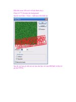 hướng dẫn tạo chữ trên mặt sân pptx