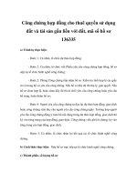 Công chứng hợp đồng cho thuê quyền sử dụng đất và tài sản gắn liền với đất, mã số hồ sơ 136335 pot