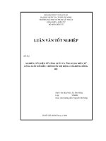Nghiên cứu điện tử công suất và ứng dụng điện tử công suất để điều chỉnh tốc độ động cơ không đồng bộ