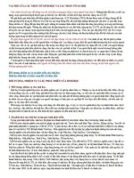 Ôn tập : Sinh học 12 phần 6 docx