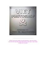 Hướng dẫn cách tạo chữ trên mặt kim loại doc