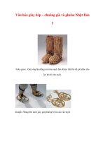 Văn hóa giày dép – chuông gió và gheisa Nhật Bản 3 potx