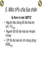 Quá trình hình thành và phương hướng phát triển nền kinh tế học trong quy trình kinh doanh p7 doc