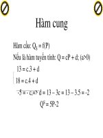 Quá trình hình thành quy trình phát triển mô hình cung cầu trong kinh doanh cân bằng và trạng thái không cân bằng p8 ppsx