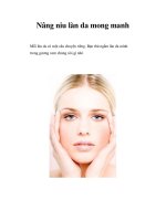 Nâng niu làn da mong manh ppsx