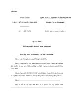 Mẫu quyết định huỷ quyết định xử phạt vi phạm hành chính pot