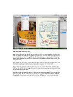 Quá trình hình thành giáo trình hướng dẫn cách sử dụng các menu tổng quát trong main menu p5 pot