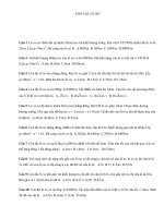 BÀI TẬP VỀ CON LẮC LÒ XO - 2 doc