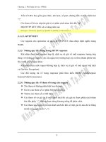 Web cho ứng dụng GIS và xây dựng ứng dụng minh họa khai thác dịch vụ - 2 pps