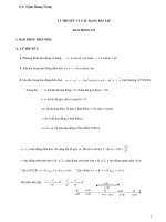 LÝ THUYẾT VÀ CÁC DẠNG BÀI TẬP DAO ĐỘNG CƠ pdf