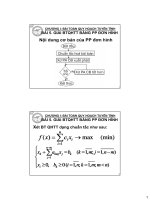 Chương 1: Bài toán quy hoạch tuyến tính - bài 5 docx