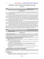 Tổng hợp câu hỏi và đáp án ôn thi tốt nghiệp môn lịch sử năm 2010 - phần 1 pot