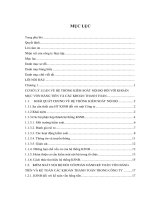 Hoàn thiện hệ thống kiểm soát nội bộ đối với khoản mục vốn bằng tiền và các khoản thanh toán tại công ty TNHH MTV thương mại và đầu tư khánh hòa