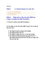 Phân tích cơ cấu vốn năm 2008 của công ty cổ phần hoá dầu petrolimex