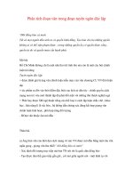 Phân tích đoạn văn trong đoạn tuyên ngôn độc lập ppt