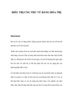 ĐIỀU TRỊ UNG THƯ VÚ BẰNG HÓA TRỊ doc