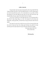 Tính toán thiết kế hệ thống xử lý nước cấp cho nhà máy đá cây tại vĩnh lương, nha trang