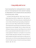 làng nghề truyền thống Hà Tây - Làng nhiếp ảnh Lai xá potx