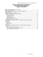 toeic® preparation interactiveteacher''''s guide overview table of contents