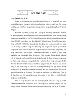 Đánh giá hiệu quả hoạt động xúc tiến của công ty TNHH ORION FOOD VINA tại thị trường nha trang