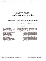 BÀI TẬP LỚN MÔN HỆ PHÂN TÁN ppt