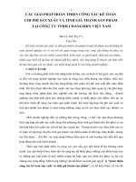 CÁC GIẢI PHÁP HOÀN THIỆN CÔNG TÁC KẾ TOÁN CHI PHÍ SẢN XUẤT VÀ TÍNH GIÁ THÀNH SẢN PHẨM TẠI CÔNG TY TNHH CHANGSHIN VIỆT NAM doc