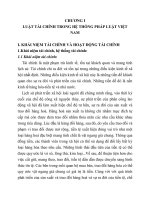 Giáo trình-Luật tài chính 1-chương 1 pot