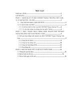 Báo cáo thực tập tại ngân hàng thương mại cổ phần ngoại thương Việt Nam chi nhánh Ngô Quyền Hà Nội