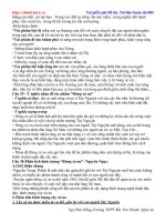 Đề cương ôn tập ngữ văn lớp 12 trường thpt Bắc Yên Thành - phần 3 ppsx