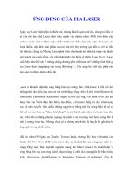 ỨNG DỤNG CỦA TIA LASER pot