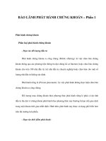 BẢO LÃNH PHÁT HÀNH CHỨNG KHOÁN – Phần 1 pps