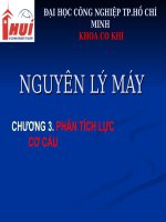 Bài giảng: Nguyên lý máy - chương 3 potx