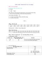 CÔNG THỨC TÍNH TOÁN CÁC CẤU KIỆN KẾT CẤU GẠCH ĐÁ potx