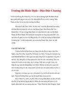 Trường thi Bình Định - Đào Đức Chương pps