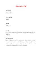 lịch sử địa lý các dân tộc - Dân tộc La Chí pot