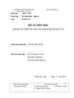 ĐỀ TÀI: THIẾT KẾ CHẾ TẠO MẠCH NẠP ẮC QUY 12 pps