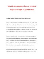 Miền Bắc xây dựng bước đầu cơ sở vật chất-kĩ thuật pot