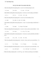 BÀI TẬP TỔNG HỢP VỀ DAO DỘNG DIỀU HÒA pps