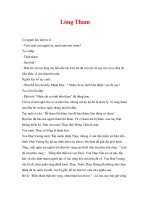 Những Tấm Gương Xưa - Lòng Tham ppt