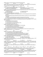 Tuyển chọn các đề ôn luyện thi ĐH môn vật lý lớp 12 - phần 5 docx