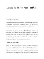 Lịch sử thi cử Việt Nam – PHẦN 1 pptx
