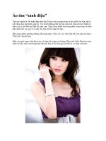 Áo tím “sành điệu” pptx