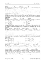 Bài tập trắc nghiệm vật lí 12 - Trần Anh Trung - phần 7 pps