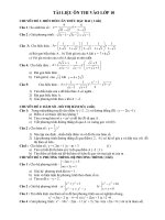 Toán ôn thi vào lớp 10 potx